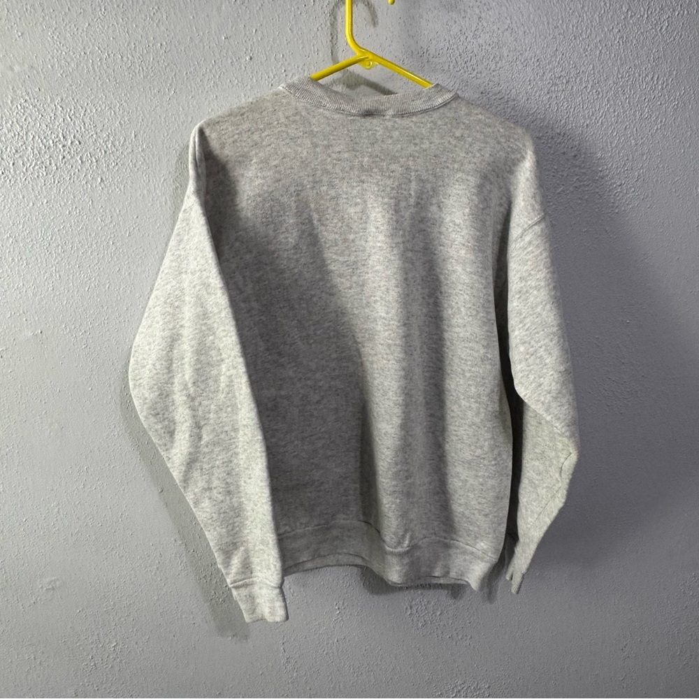 Hanes Gray Miami Dolphins Crewneck Sweater vintage 1995 size medium - Picture 6 of 6